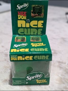 Sprite Nice Cube - Green Squeeze Toy